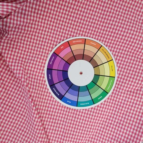 Talbots Womens Shorts 16W Plus Zip Fly Red Gingham Check Lightweight PLA10E - Picture 10 of 10